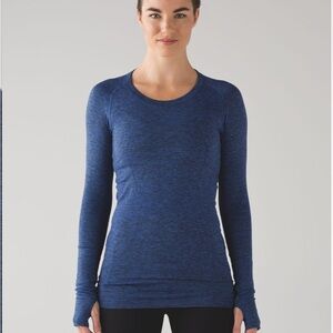 Lululemon Swiftly Tech Long Sleeve Dark Blue